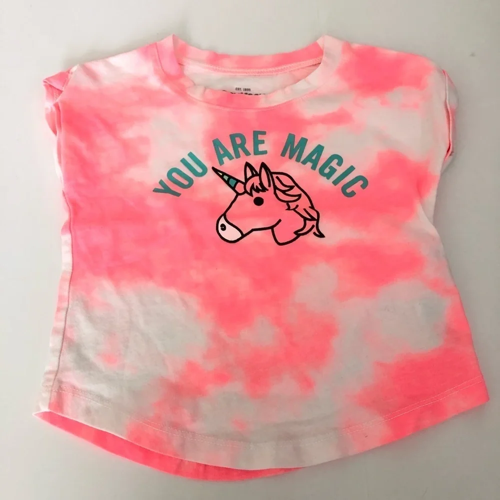 OshKosh B’gosh Toddler Girl Graphic T-Shirt Size 12-18 Months